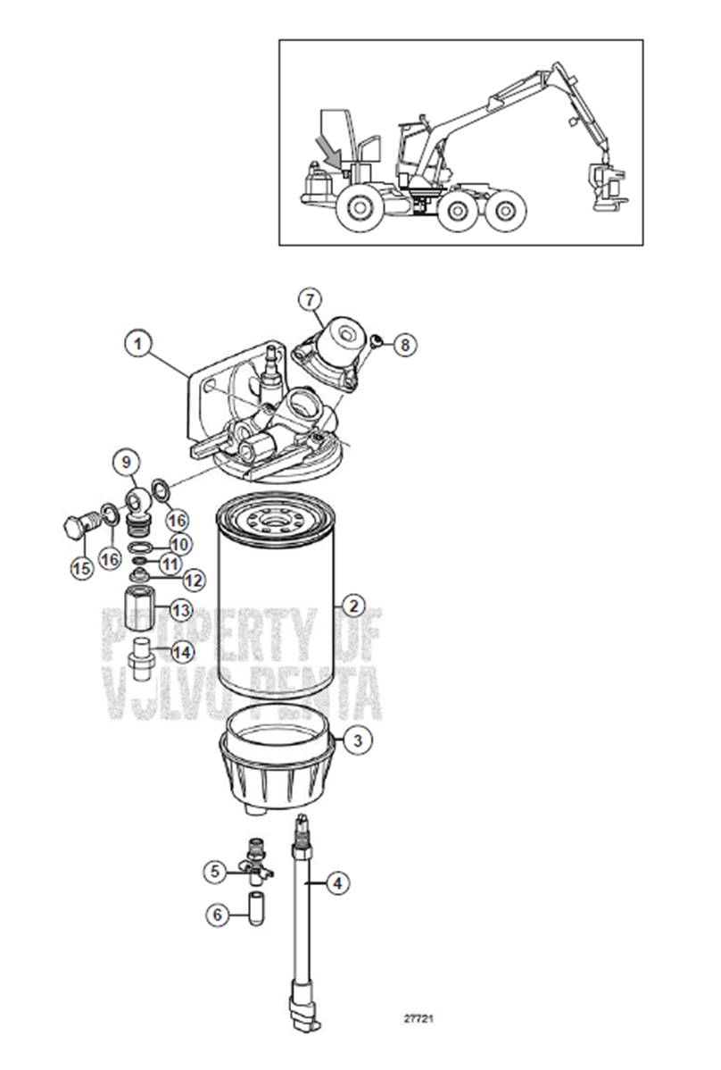 Filtre Carburant Montage Cuoq Forest Diffusion