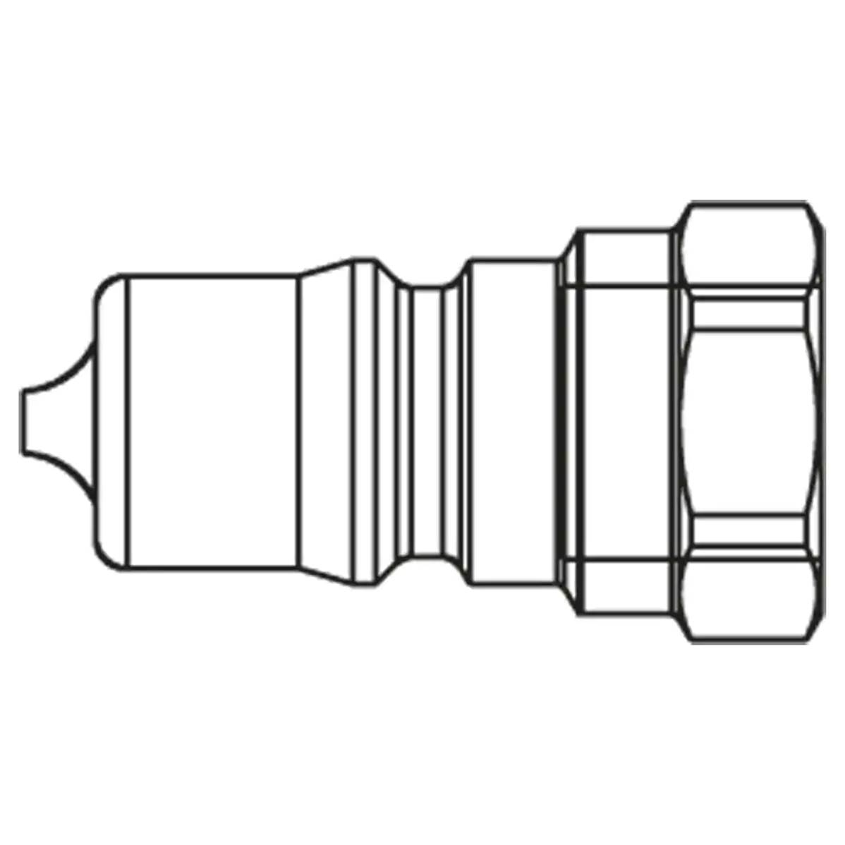 Coupleur à bille mâle G1/2 ISO B Parker IB5020