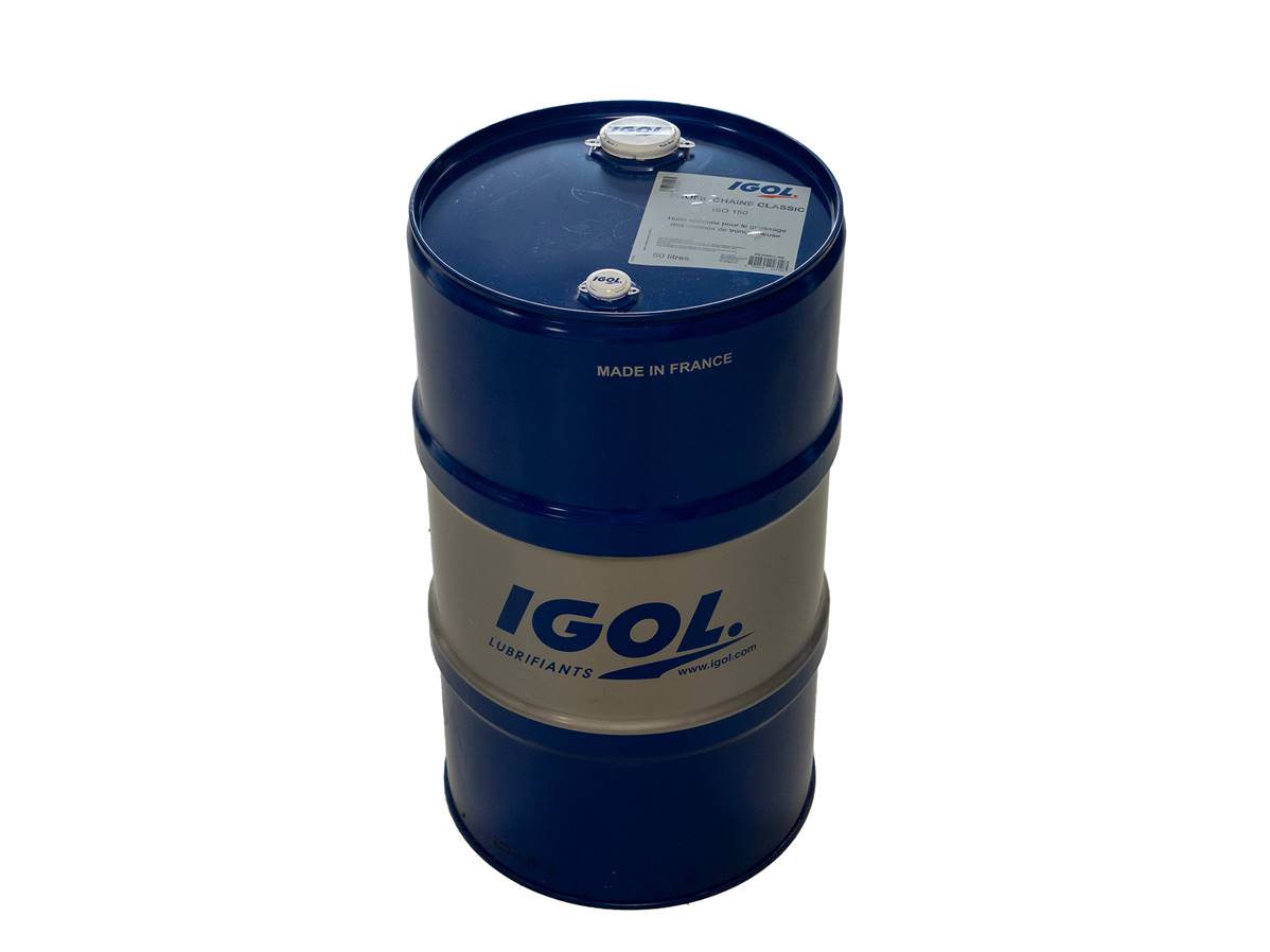 Huile de chaîne IGOL ISO 150 Profil Chaine Classic 60L FILCHNCL-60L